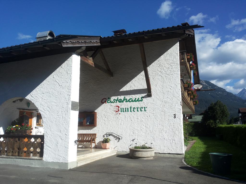 Gästehaus Zunterer Wallgau Exterior foto