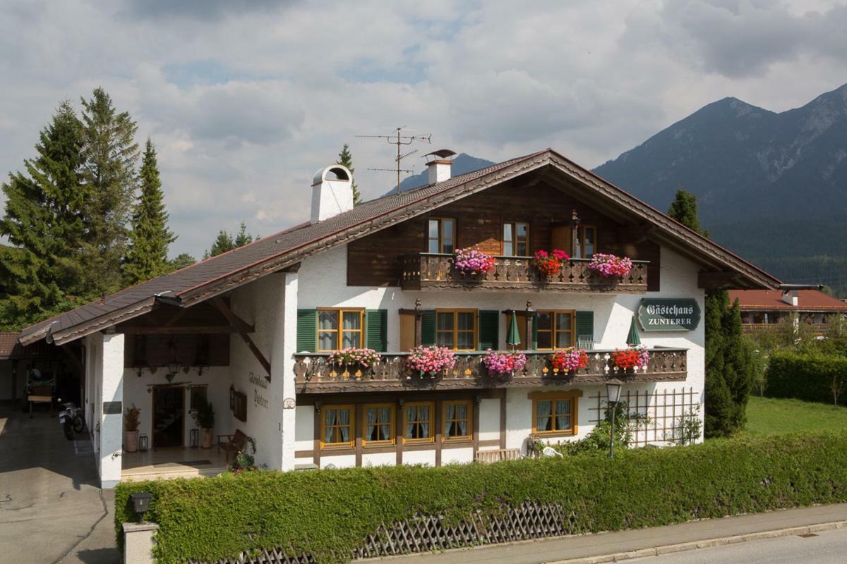 Gästehaus Zunterer Wallgau Exterior foto
